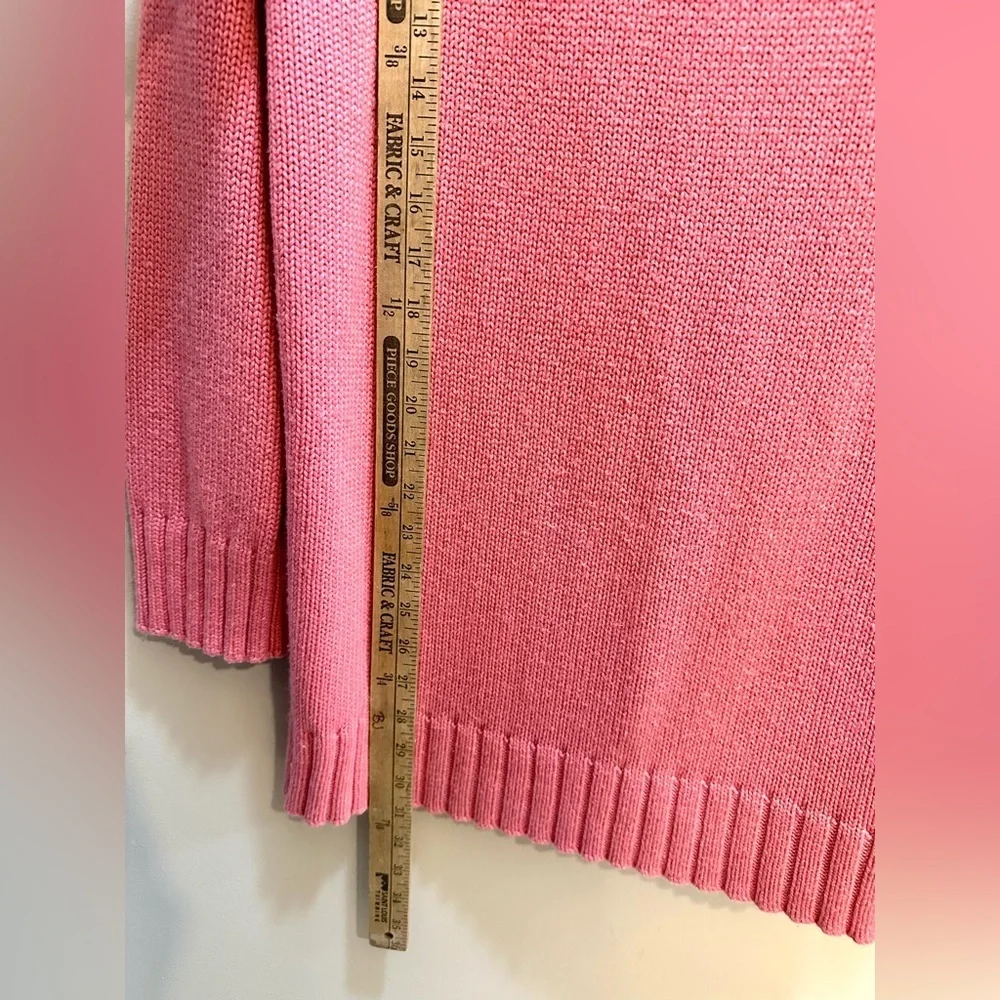 Real Clothes 75% Silk 25% Cashmere Pink Knit Sweater XL Lightweight Luxury